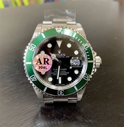 arf v2 rolex kaufen|ARF 16610 LV Submariner 904L Kermit photo review.